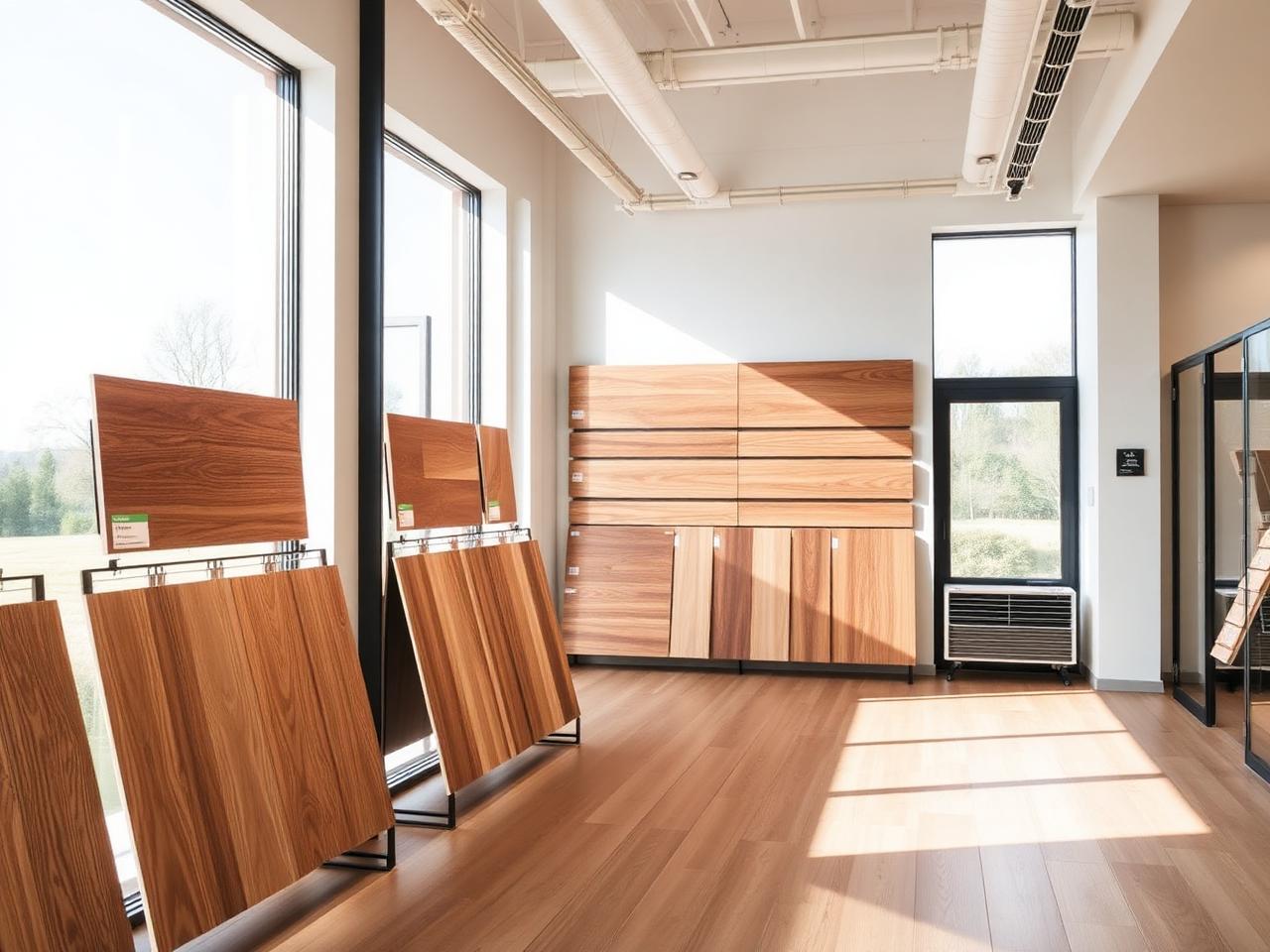 Showroom van Houtwaerd Vloeren in Alblasserdam
